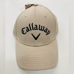 NEW Callaway Golf Hat - Tan